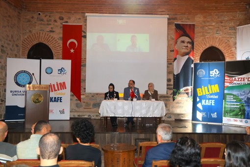 Bursa’da “Gazze İçin Bilim Kafe” paneli düzenlendi