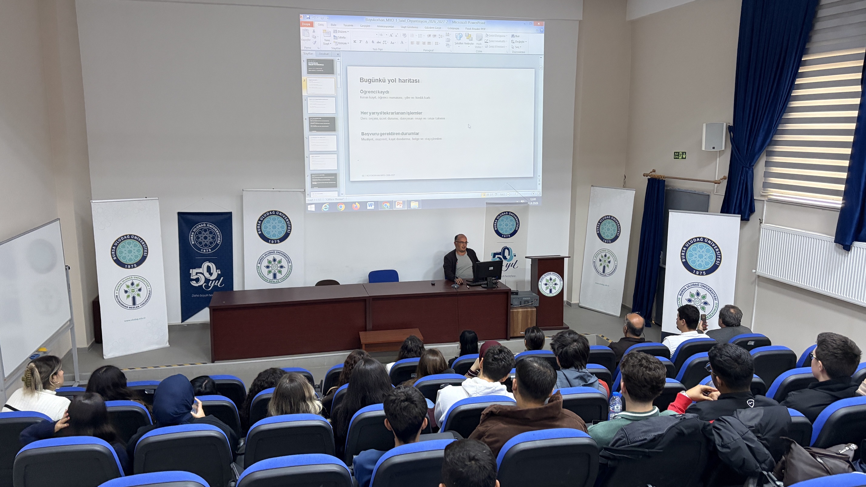 Büyükorhan MYO’da Oryantasyon Eğitimi Gerçekleştirildi