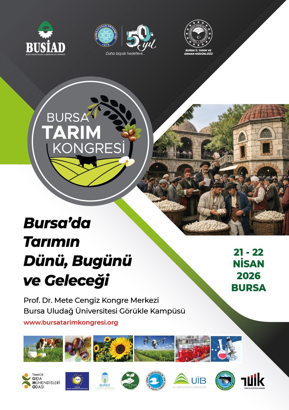Bursa'da Tarımın Dünü, Bugünü ve Geleceği