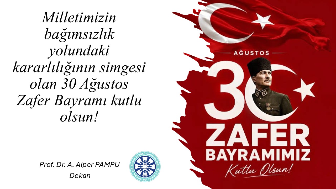 30 Ağustos Zafer Bayramı Kutlu Olsun