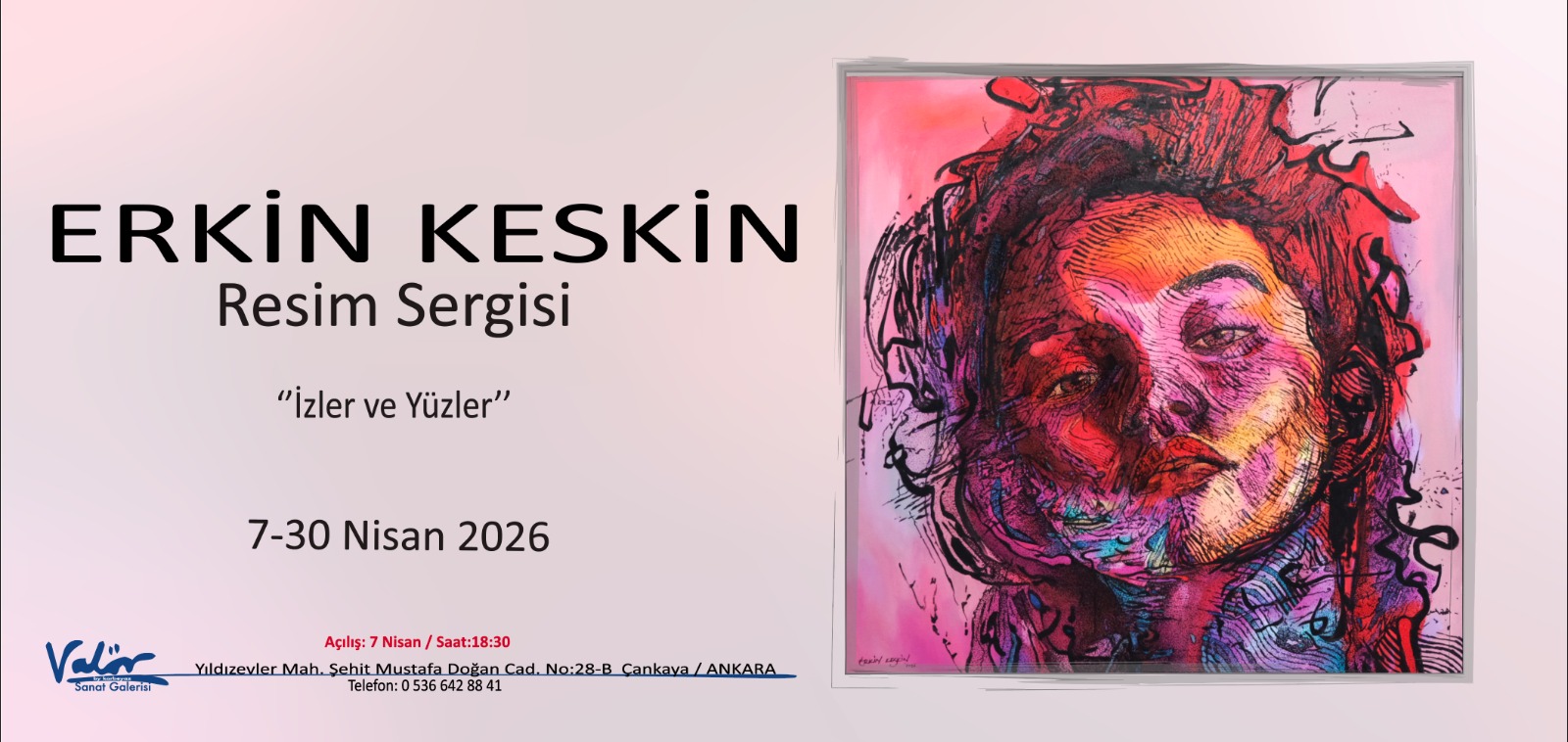 Erkin Keskin, “İzler ve Yüzler”