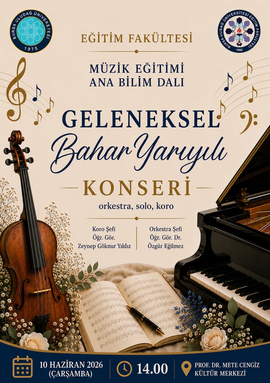 Konser: Orkestra, Solo, Koro