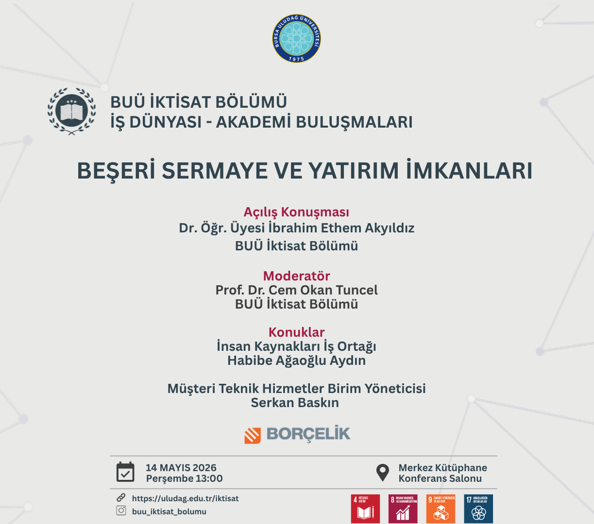 Beşeri Sermaye ve Yatırım İmkânları