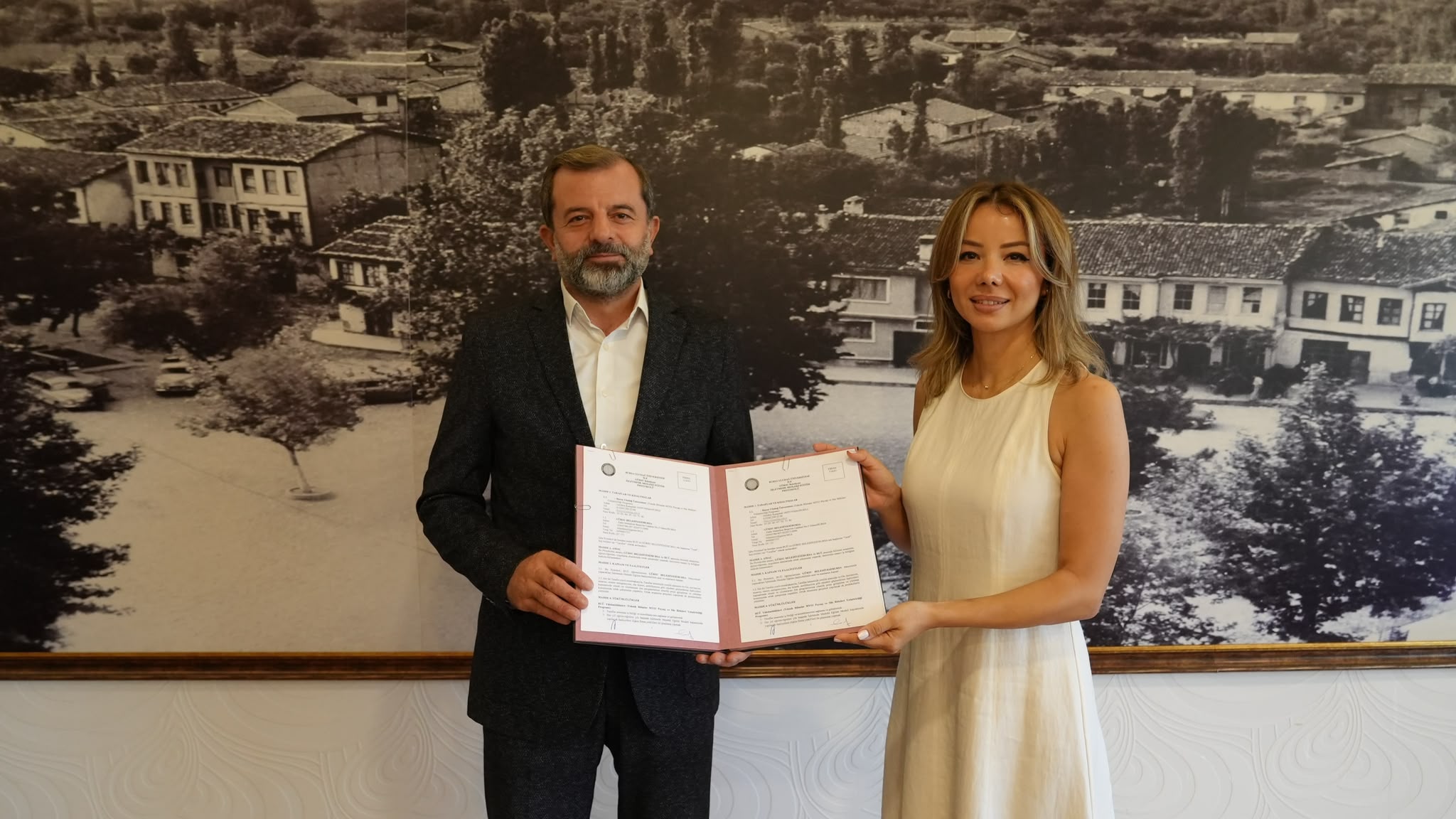 Teknik Bilimler Meslek Yüksekokulu Kestel ve Gürsu Belediyeleri ile İşletmede Mesleki Eğitim İş Birliği