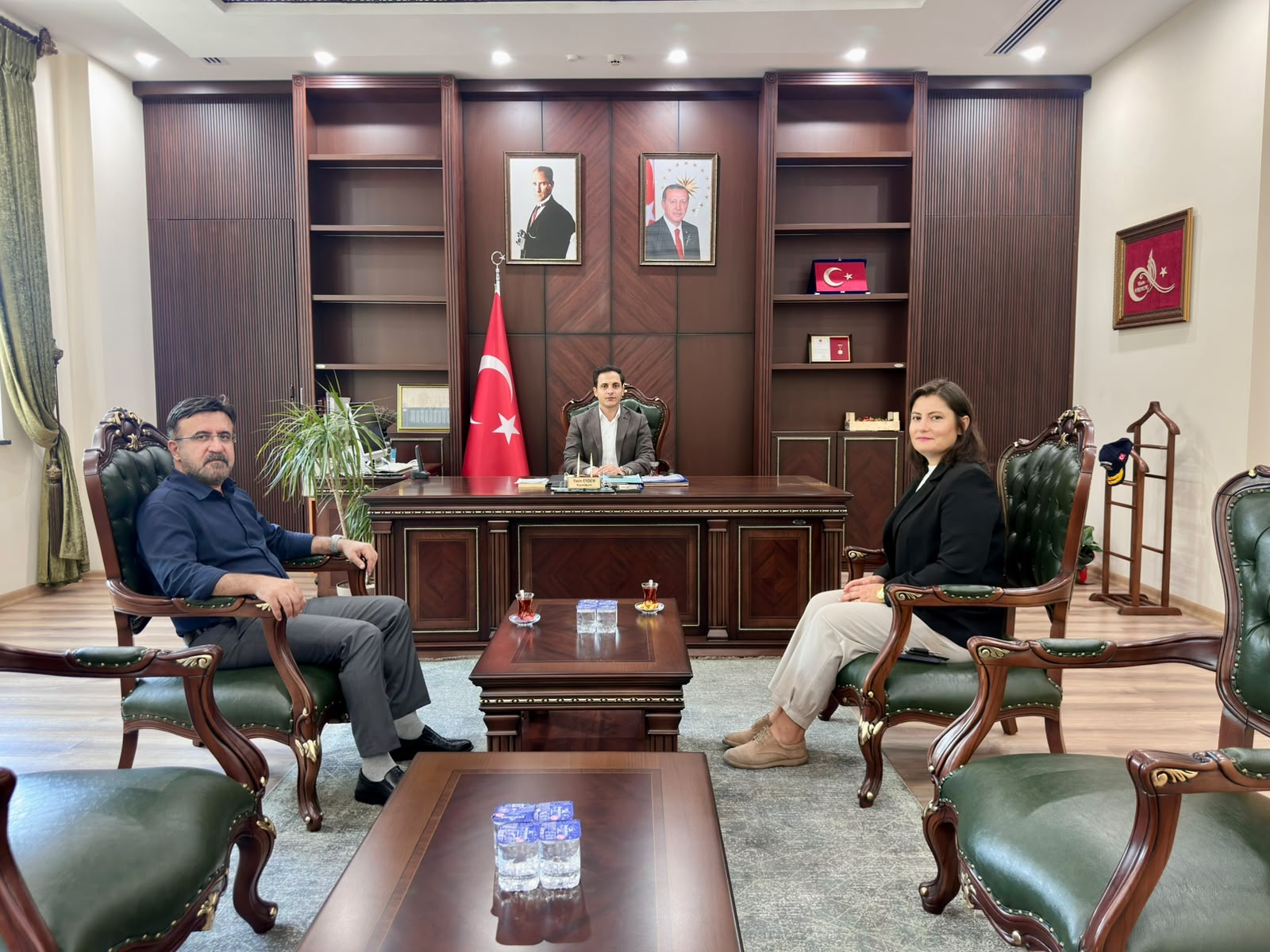 MYO Yönetimimizden Orhaneli Kaymakamına Ziyaret...