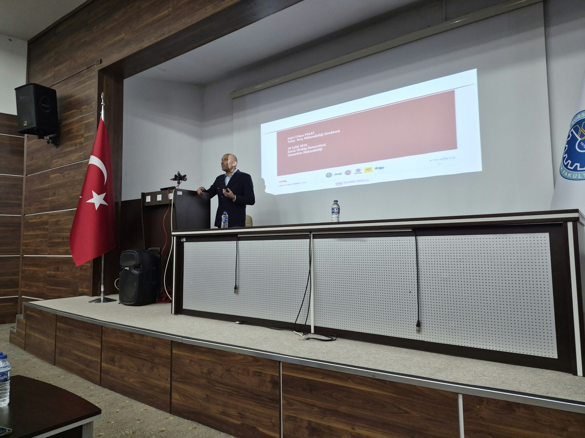 Bursa Uludağ Üniversitesi Mühendislik Fakültesi Otomotiv Mühendisliği Bölümü Açılış Dersini Gerçekleştirdi