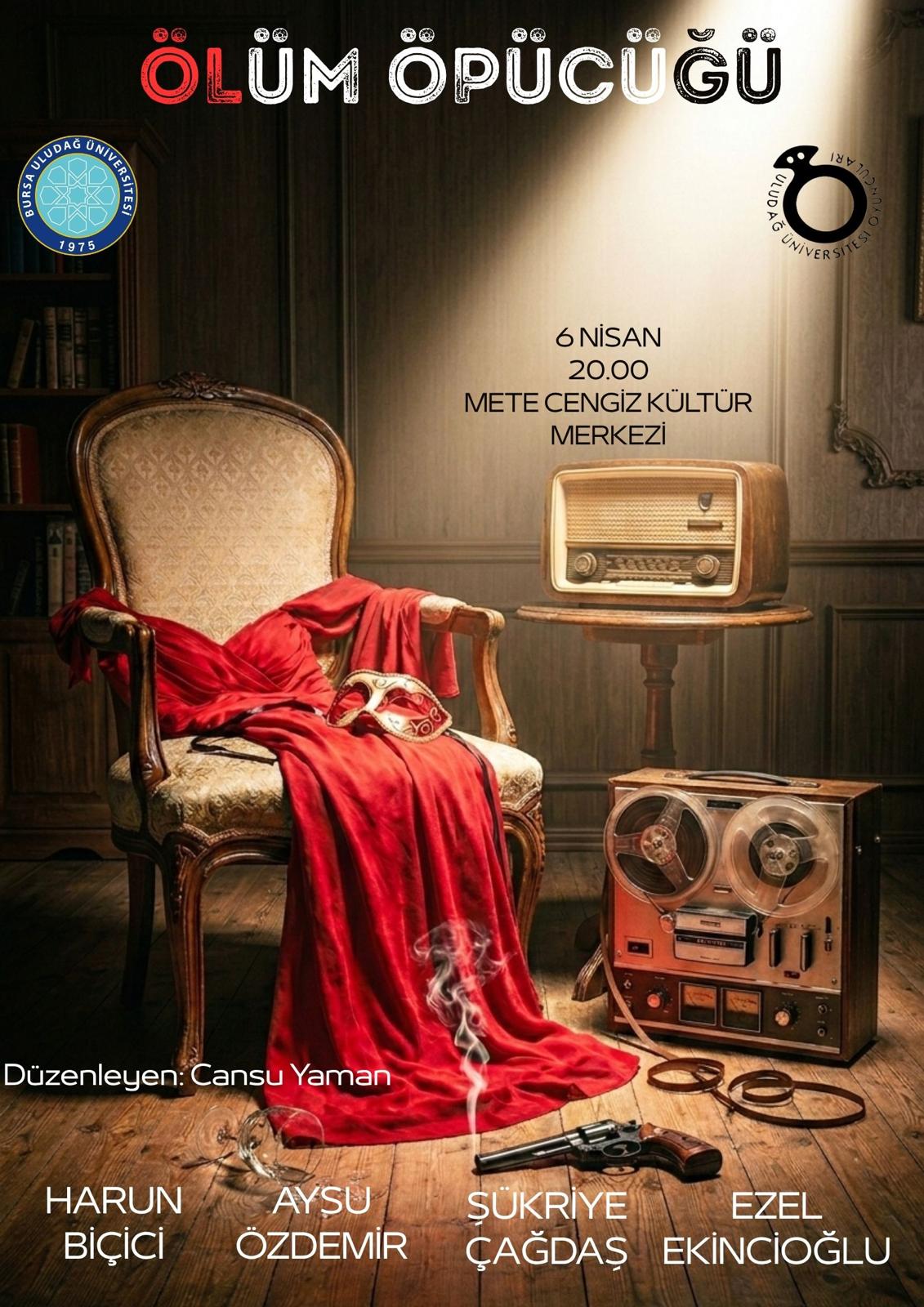 TİYATRO TOPLULUĞU'NDAN ÖLÜM ÖPÜCÜĞÜ ETKİNLİĞİ