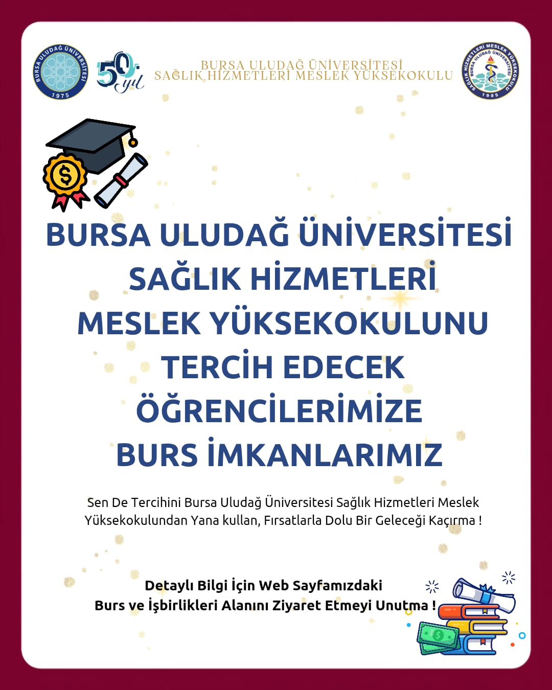 Geleceğin Sağlık Profesyonellerine Destek: Sağlık Hizmetleri MYO Burs İmkânları Aday Öğrencileri Bekliyor!