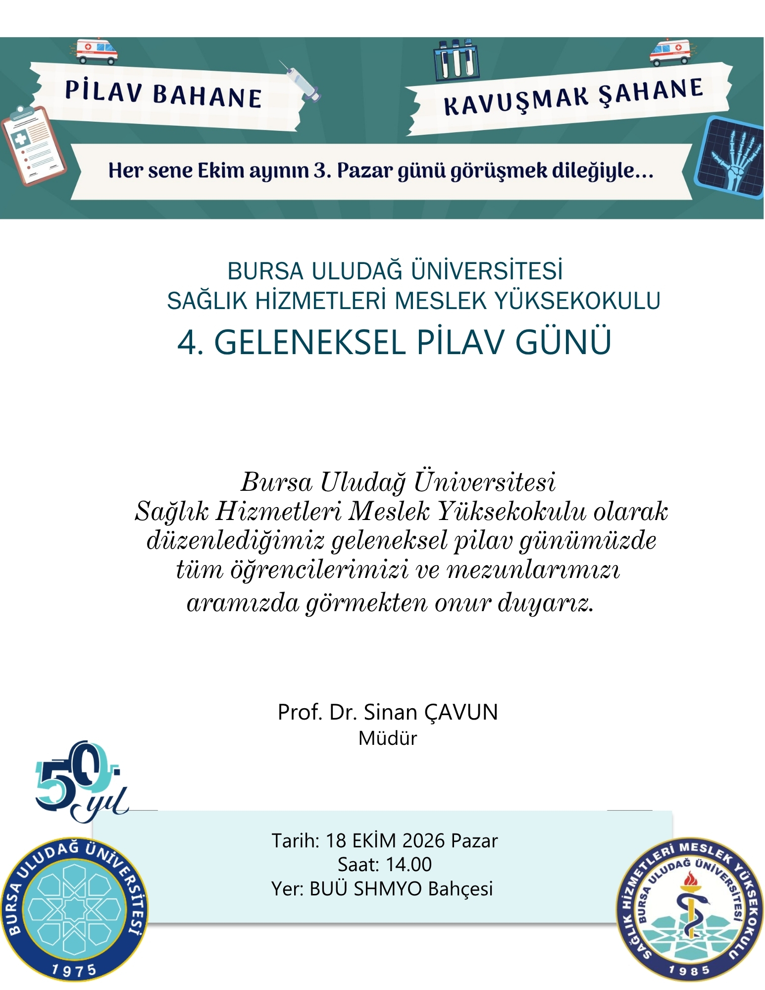 2026-2027 4.GELENEKSEL PİLAV GÜNÜ BULUŞMASI