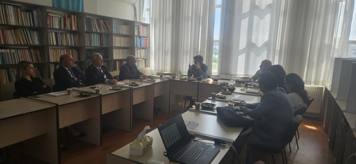 Our department was visited by our Rector, Prof. Dr. Ferudun Yılmaz.