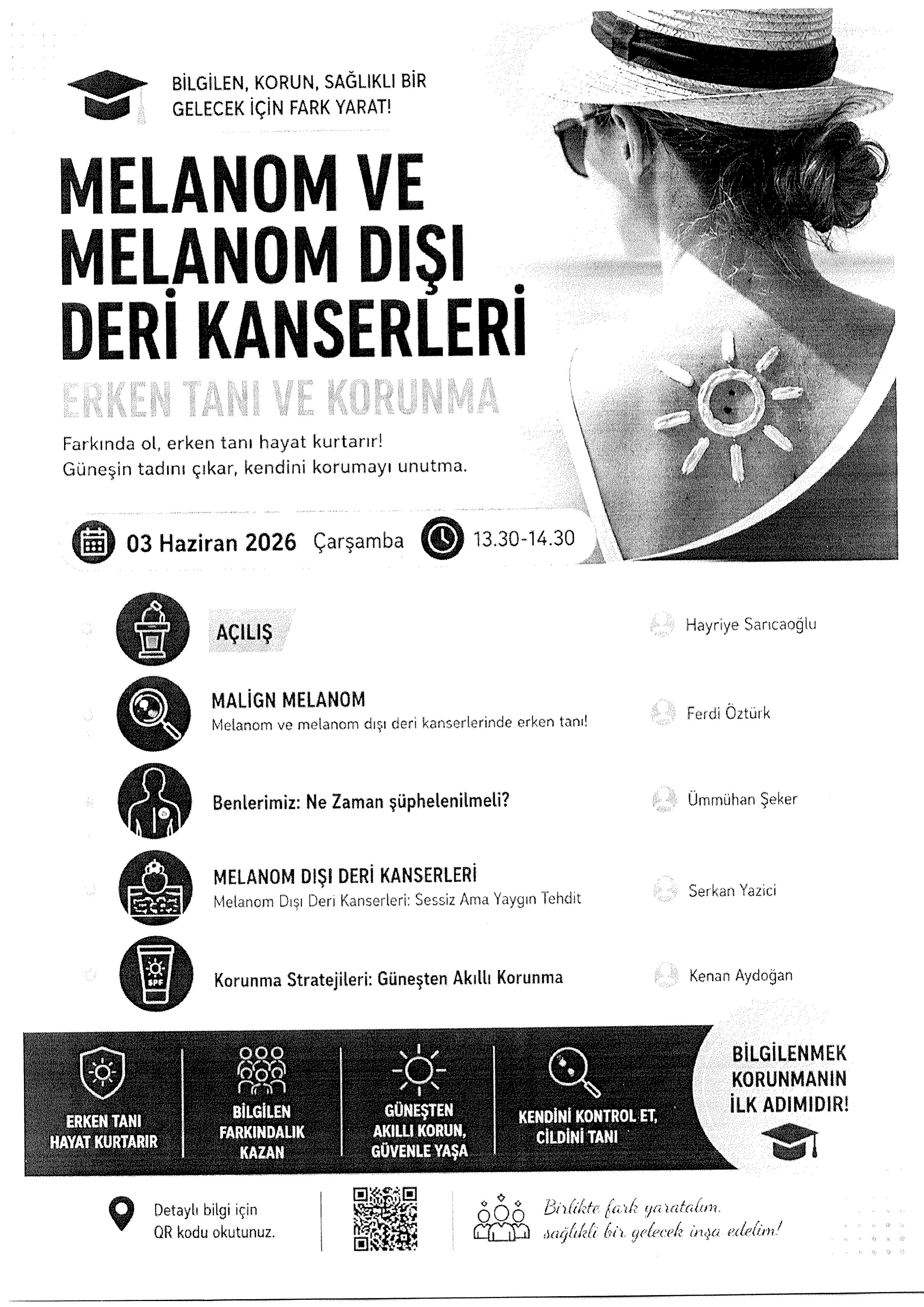 Melanom ve Melanom Dışı Deri Kanserleri Erken Tanı ve Koruma