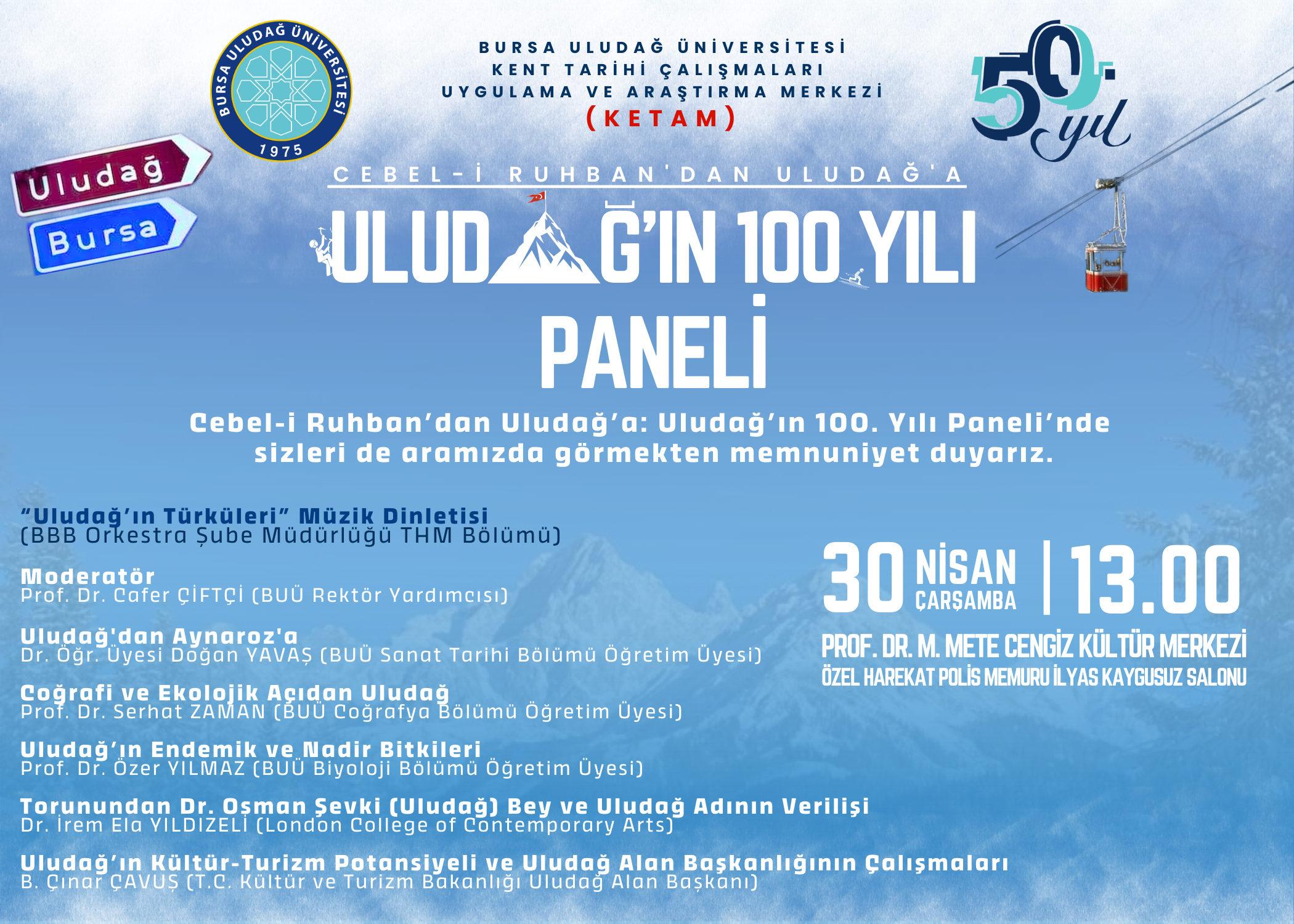 Uludağ'ın 100. Yılı Paneli