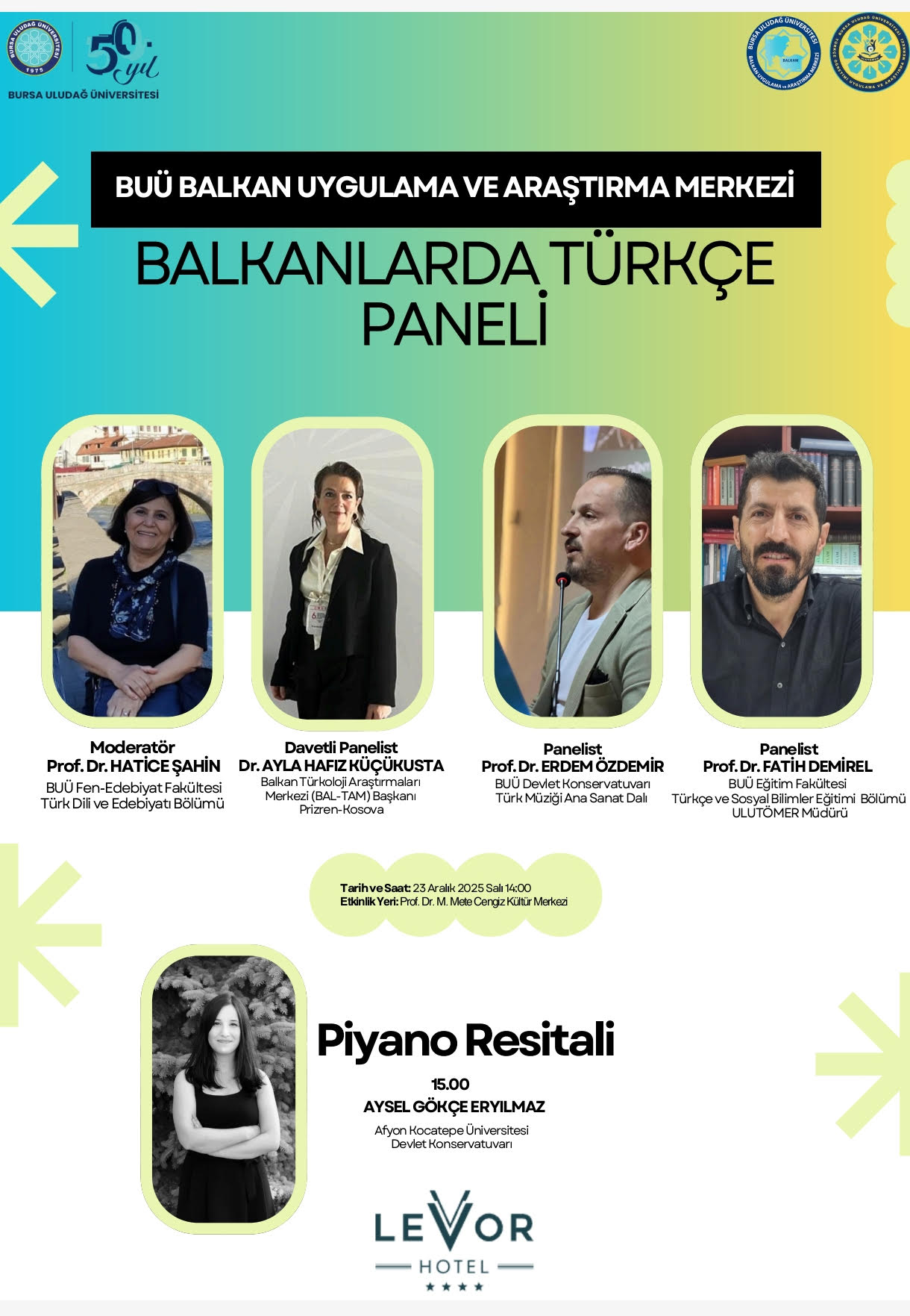 Balkanlarda Türkçe Paneli 