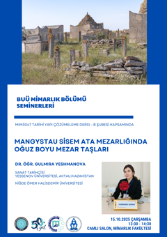 Mangystau Sisem Ata Mezarlığında Oğuz Boyu Mezar Taşları Semineri