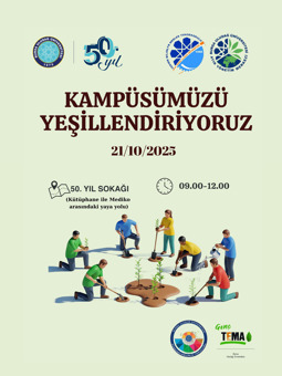 50. Yıl Sokağımızı Yeşillendiriyoruz Etkinliği