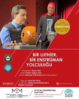 BUÜ Devlet Konservatuarı “Bir Luthier, Bir Enstrüman Yolculuğu” Etkinliği