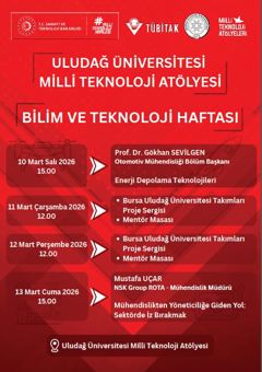 Bilim ve Teknoloji Haftası Etkinlikleri