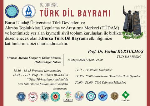 5. Bursa Türk Dil Bayramı