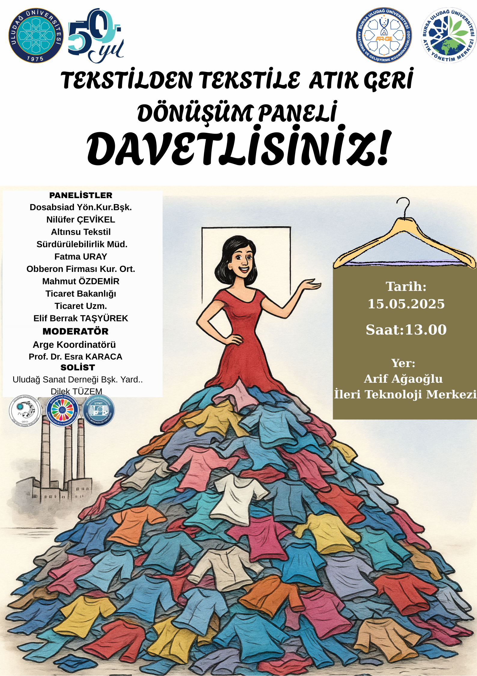 TEKSİTİLDEN TEKSTİLE ATIK GERİ DÖNÜŞÜM PANELİ