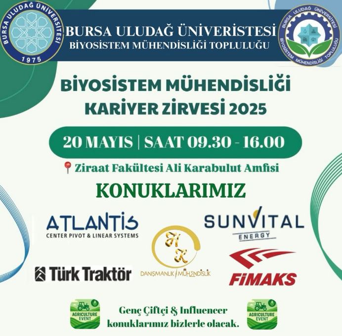 Biyosistem Mühendisliği Kariyer Zirvesi'25