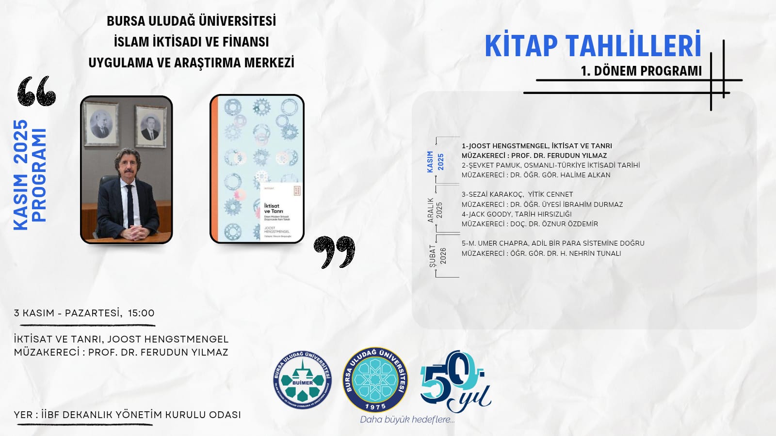 Prof. Dr. Ferudun YILMAZ