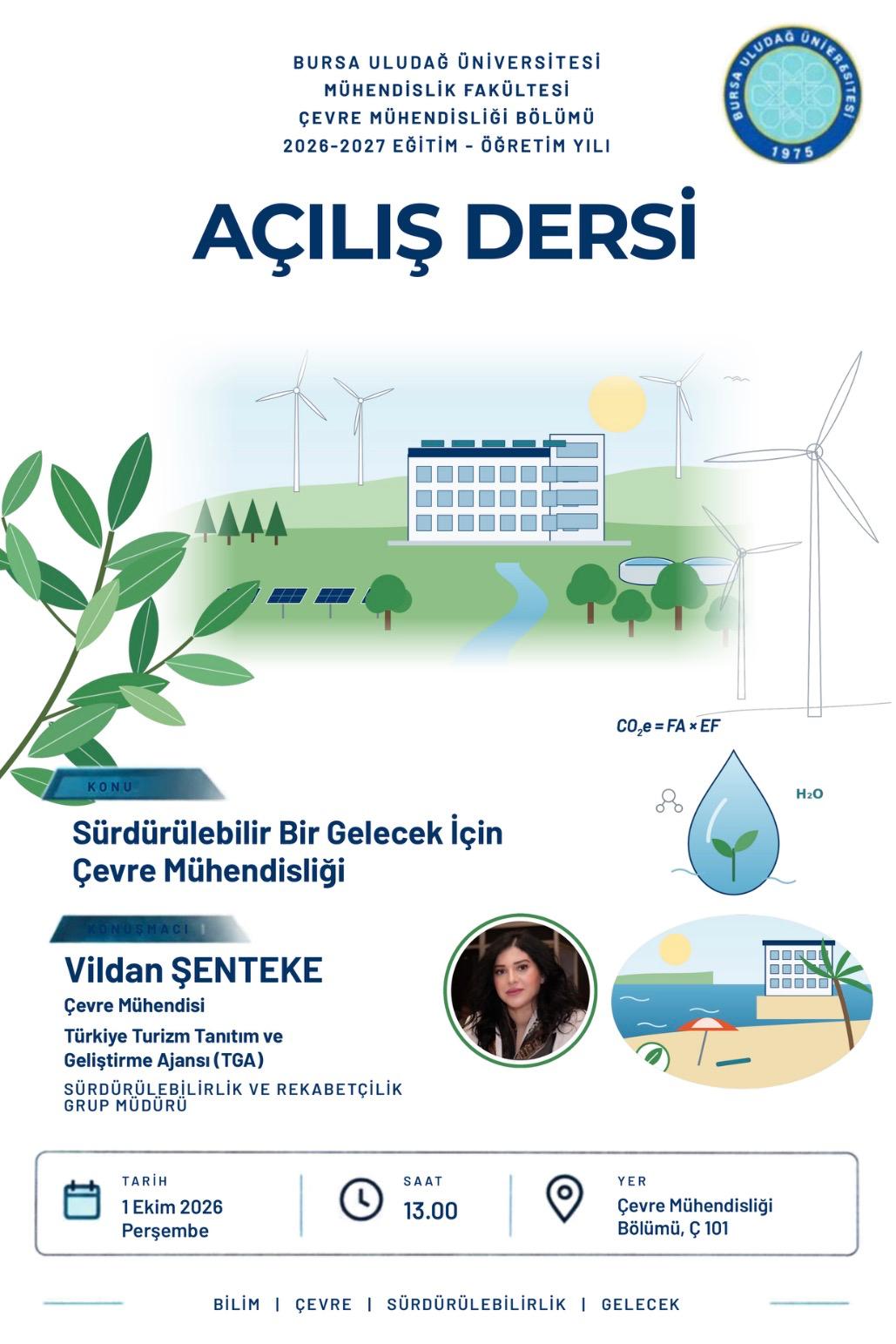2026-2027 Eğitim-Öğretim Yılı Açılış Dersi