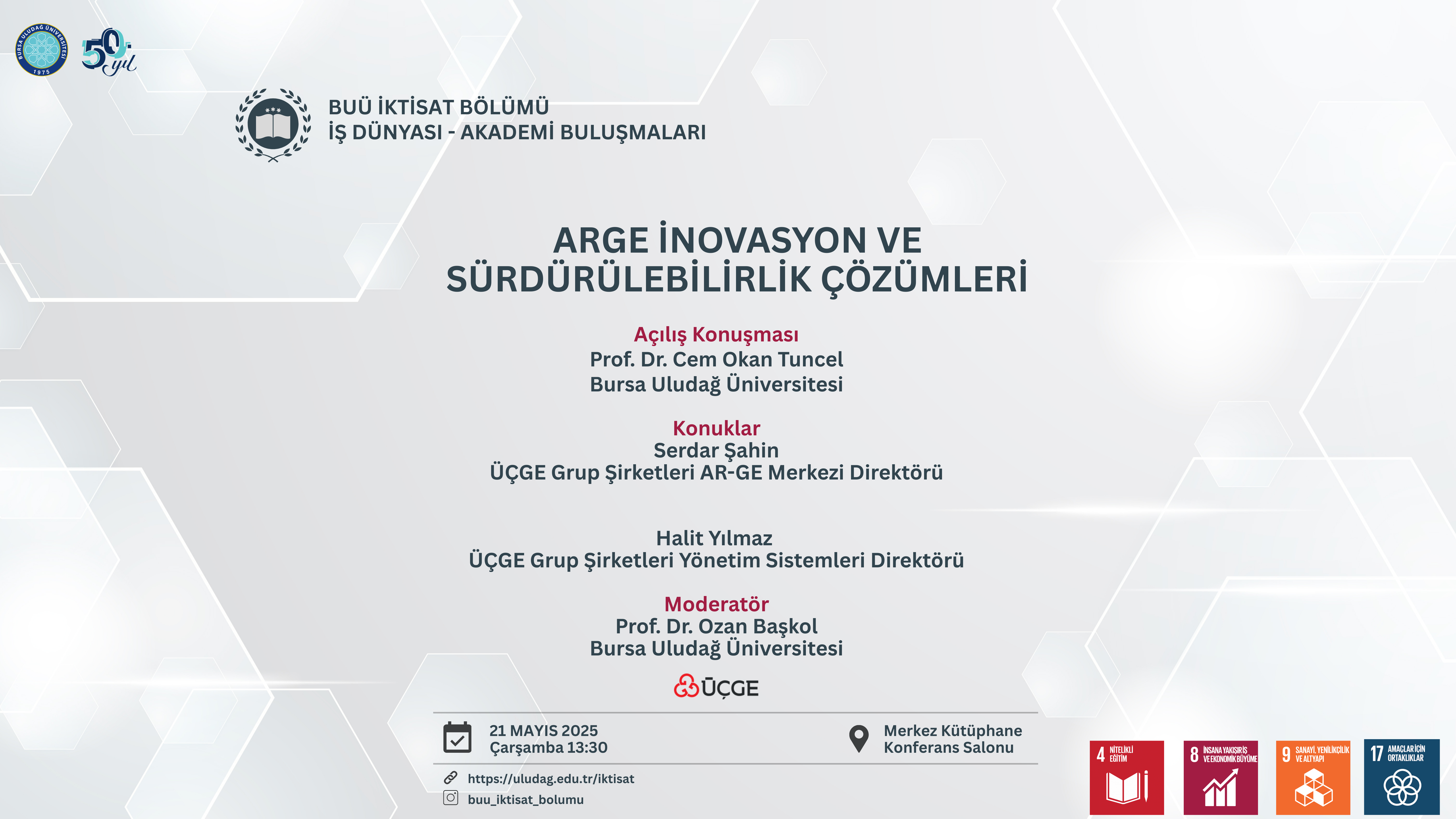 Davetlisiniz!