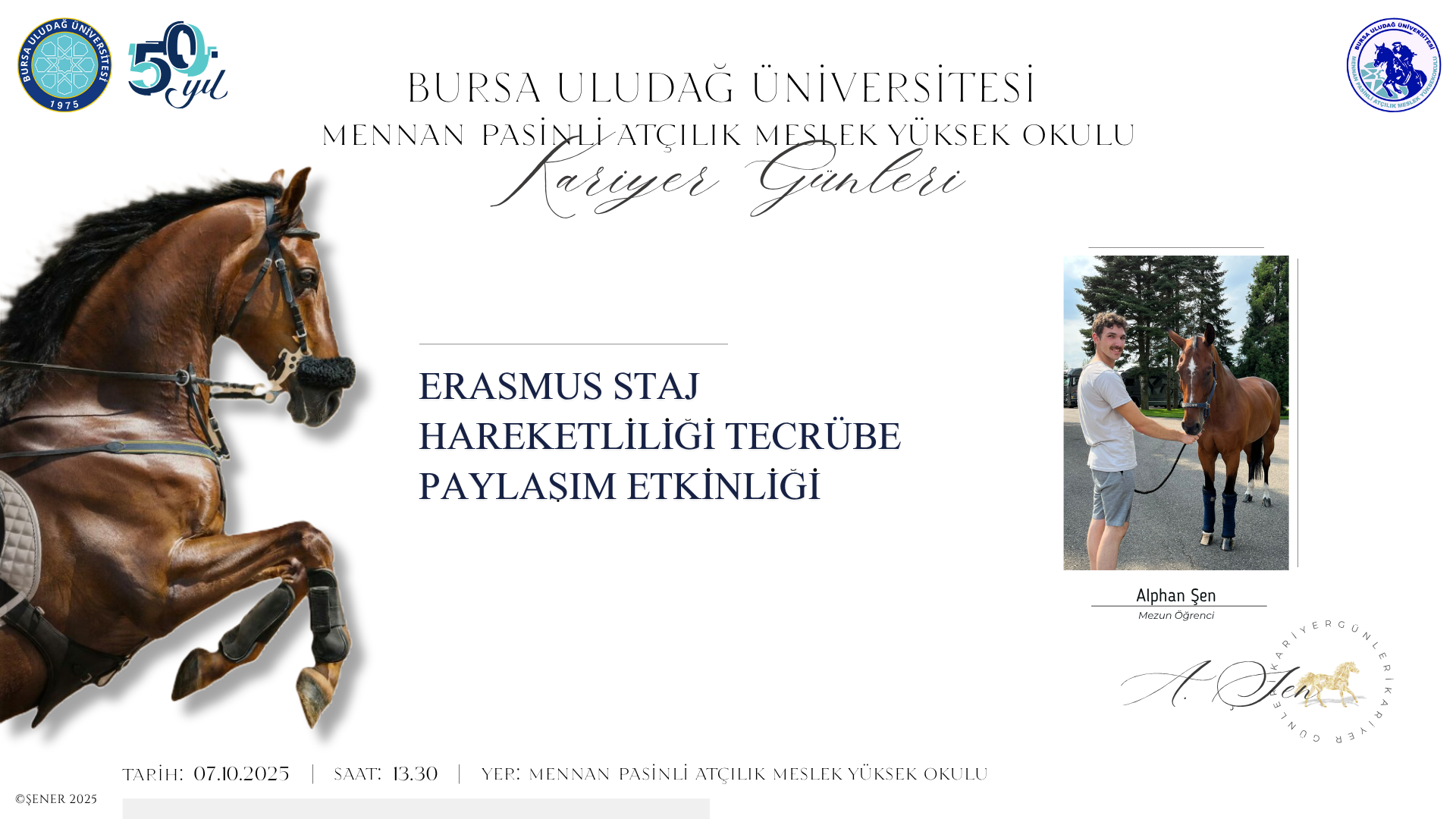 ERASMUS STAJ HAREKETLİLİĞİ TECRÜBE PAYLAŞIM ETKİNLİĞİ"