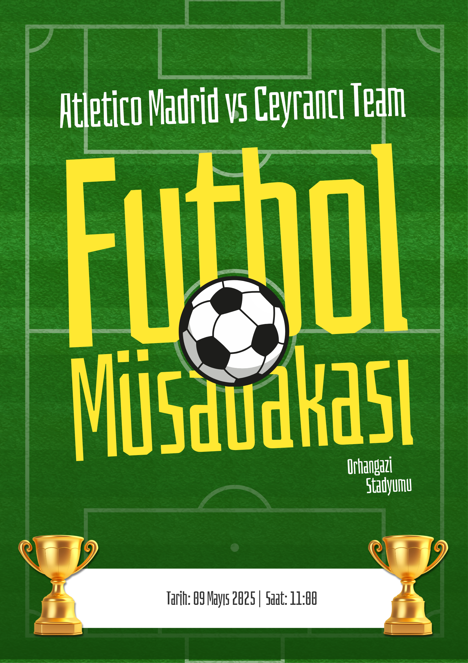 Bahar Festivali Spor Turnuvaları Yarı Final Maçı