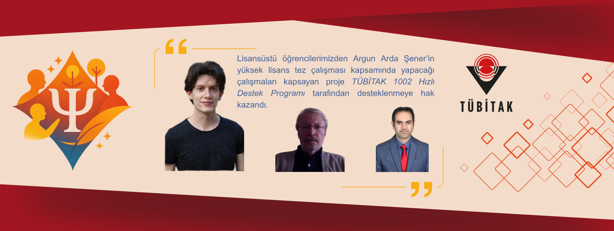 ÖĞRENCİMİZİN TÜBİTAK-1002 BAŞARISI
