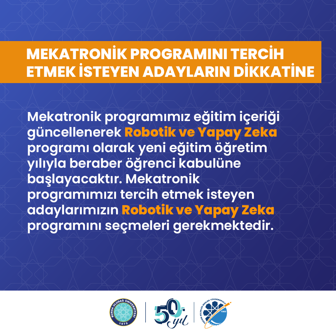 mekatronik duyuru kare post! ?? 